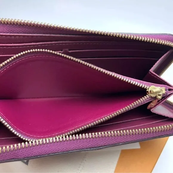 LOUIS VUITTON Monogram Vernis Zipper Long large wallet - Picture 3 of 7